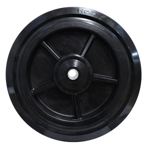 Rueda negra ER Aoking Wheels and Casters - Imagen 2