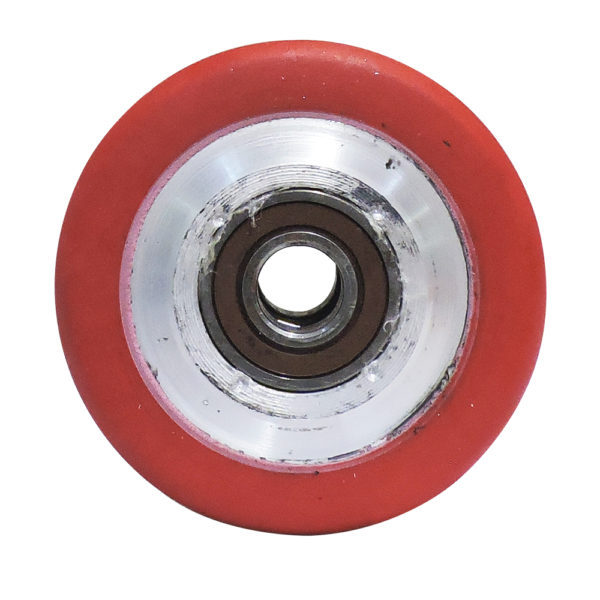 Rueda tipo rayo roja 4x1.5 pulgadas para diablo RTR4X15C - Imagen 3