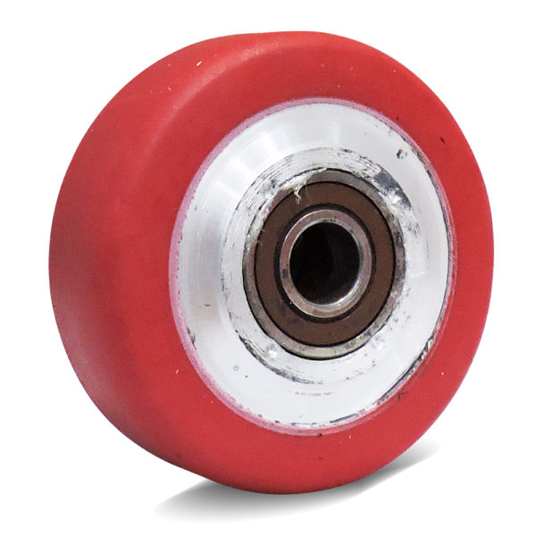 Rueda tipo rayo roja 4x1.5 pulgadas para diablo RTR4X15C