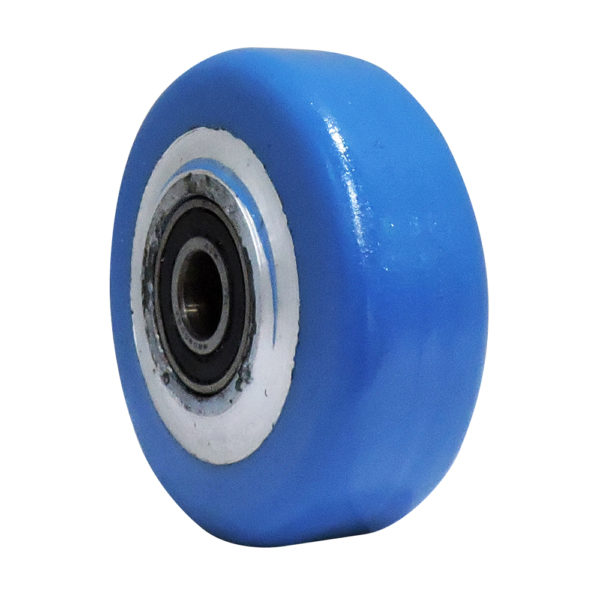 Rueda tipo rayo azul 4x1.5 pulgadas para diablo RTR4X15C - Imagen 2