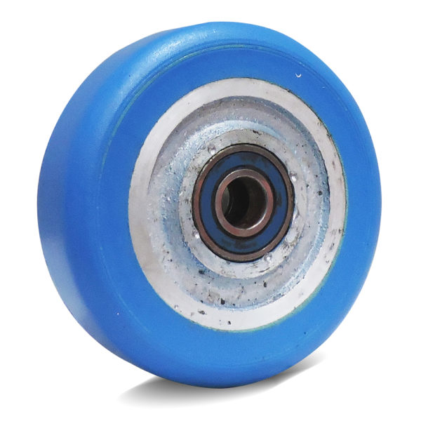 Rueda tipo rayo azul 5x1.5 pulgadas para diablo RTR5X15C