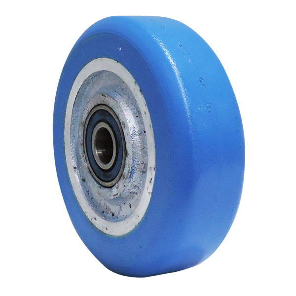 Rueda tipo rayo azul 5x1.5 pulgadas para diablo RTR5X15C - Imagen 2