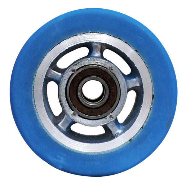 Rueda tipo rayo azul 5x2 pulgadas para diablo RTR5X2C - Imagen 3