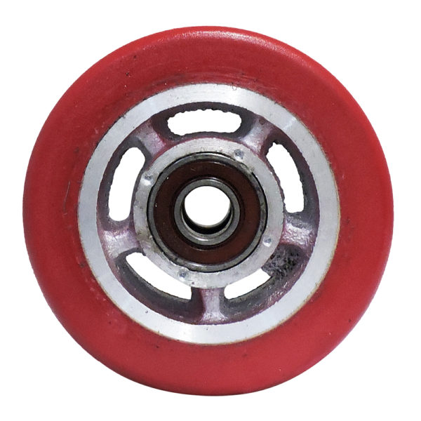 Rueda tipo rayo roja 5x2 pulgadas para diablo RTR5X2C - Imagen 3