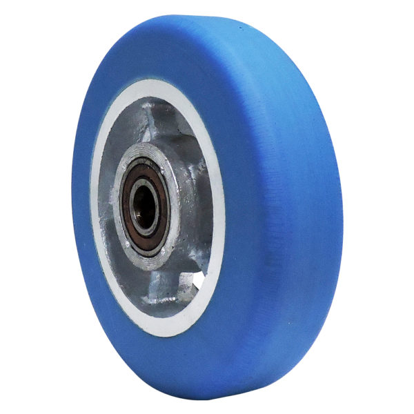 Rueda tipo rayo azul 6x1.5 pulgadas para diablo RTR6X15C - Imagen 2