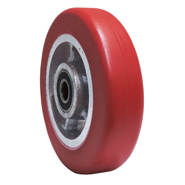 Rueda tipo rayo roja 6x1.5 pulgadas para diablo RTR6X15C - Imagen 2