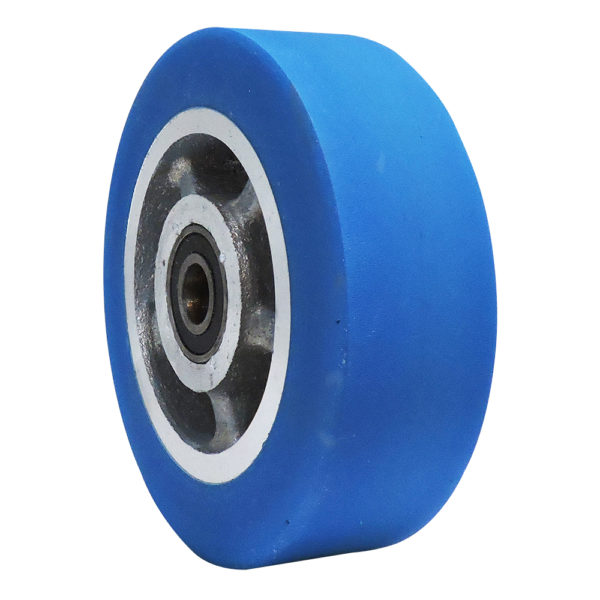 Rueda tipo rayo azul 6x2 pulgadas para diablo RTR6X2C - Imagen 2