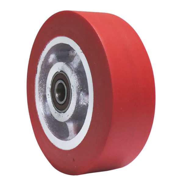 Rueda tipo rayo roja 6x2 pulgadas para diablo RTR6X2C - Imagen 2