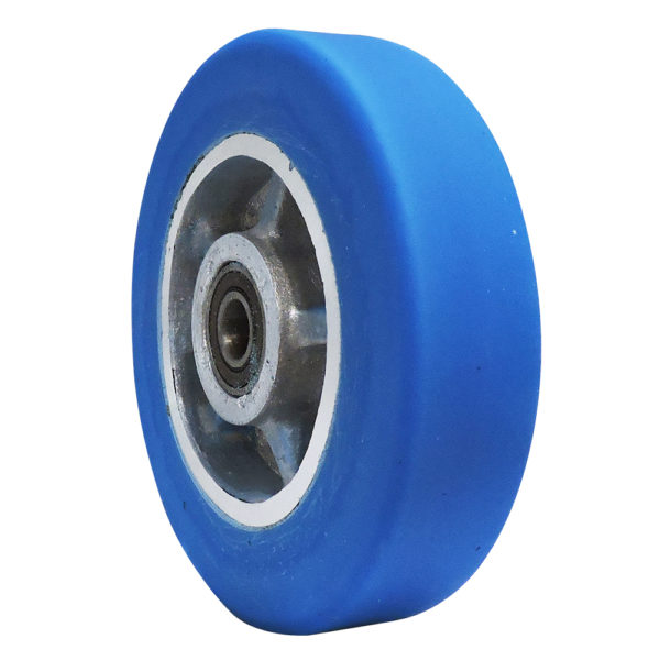 Rueda tipo rayo azul 7x1.5 pulgadas para diablo RTR7X15C - Imagen 2