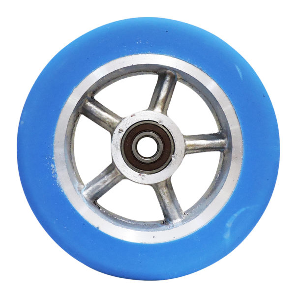 Rueda tipo rayo azul 8x2 pulgadas para diablo RTR8X2C - Imagen 3