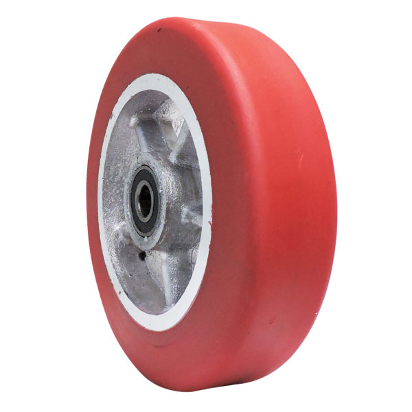 Rueda tipo rayo roja 8x2 pulgadas para diablo RTR8X2C - Imagen 2