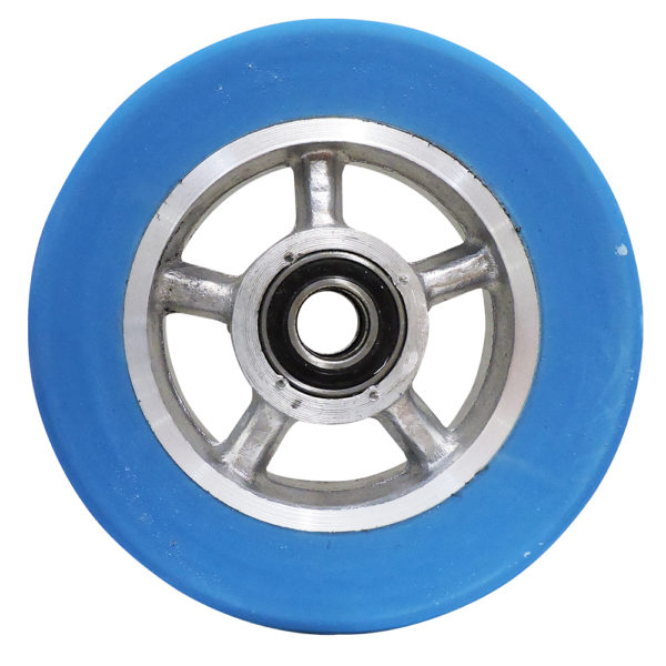 Rueda tipo rayo azul 9x2 pulgadas para diablo RTR9X2C05 - Imagen 3