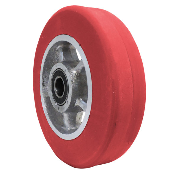 Rueda tipo rayo rojo 9x2 pulgadas para diablo RTR9X2C05 - Imagen 2