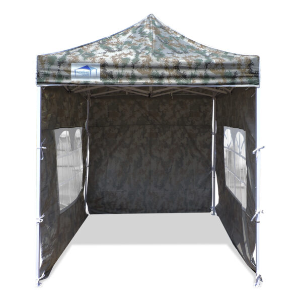 Carpa plegable manual 2x2 m TAKM01 con pared - Imagen 2