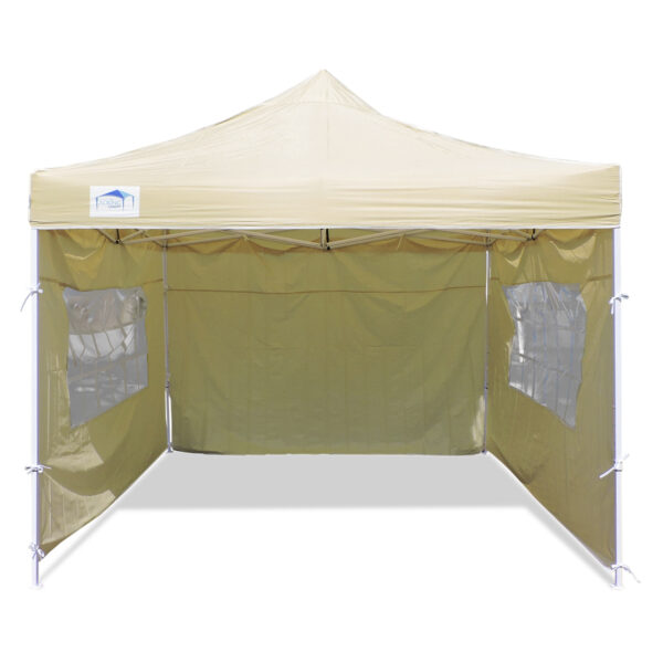 Carpa plegable manual 3x3 m TAKM02 con pared - Imagen 3